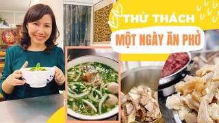 Thử Thách Một Ngày Ăn Phở khắp Sài Gòn - Eating Vietnamese Pho challenge | Bếp Cô Minh Tập 253