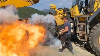 Heavy Equipment Recovery accident | Fails Compilation | Biggest Excavator Fail Skills