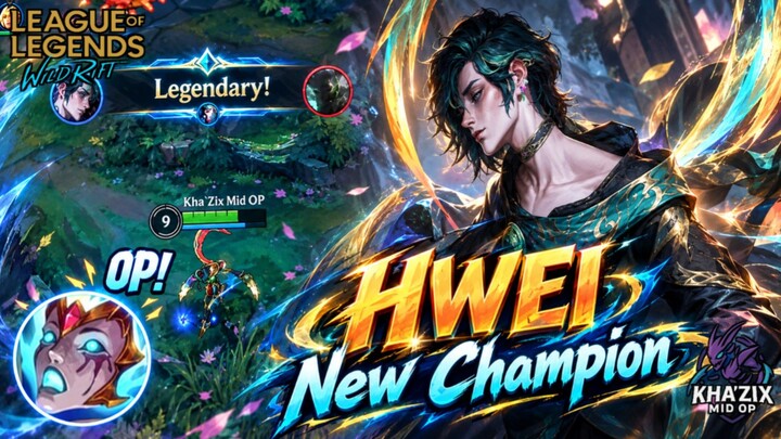 LOL WildRift | HWEI NEW CHAMPION IS INSANE! 🔥