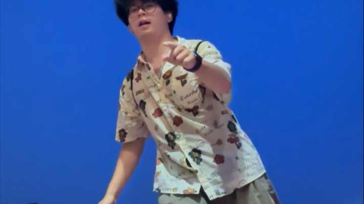 仨老大爷看得走不动道 街头Popping