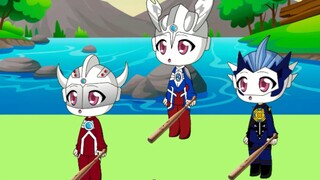 تايرو الصغير يأخذ عصا تونغتونغ!