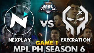 NXP SOLID VS EXECRATION (GAME 1) | MPL PH S6 WEEK 3 DAY 1