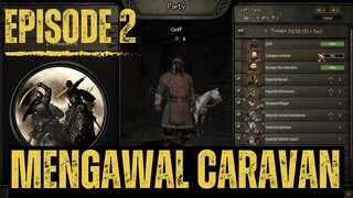 kawal caravan dari serangan looter mound and blade banerlord