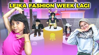 LEIKA FASHION SHOW BARENG BUNDA 😍😍 LISA BLACKPINK SUKA FASHION LEIKA ?? [ROBLOX INDONESIA]