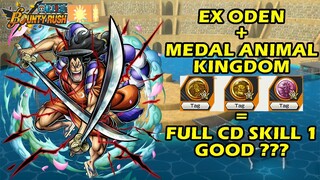 Try Oden With Medal Animal Kingdom Pirate | One Piece Bounty Rush