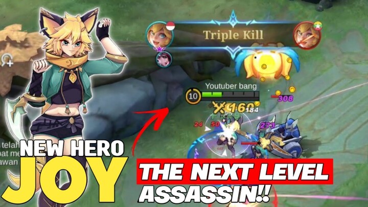 New Hero Assassins Joy [Reserved String] Gameplay - Joy Mobile Legends New Hero