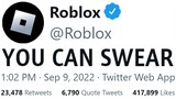 Roblox Just Added SWEARING...