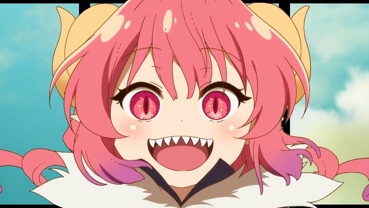 [Naked-eye 3D/Dragon Maid] Elulu: ฉันจะกระโดดออกจากจอแล้ว!