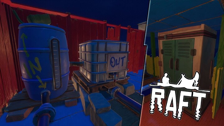 MESIN PENGOLAH AIR OTOMATIS dan TEMPAT PENYIMPANAN BESAR!! #20 |RAFT INDONESIA|