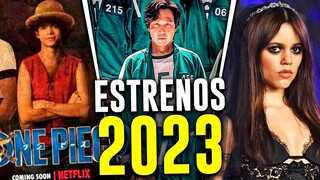 ¡TODOS los estrenos de 2023 Netflix! - One Piece, Merlina 2, Squid Game 2, Sandman 2, Heartstopper 2