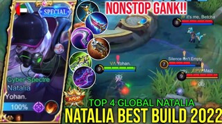 Natalia Best Build 2022 Top 1 Global Natalia Gameplay - MLBB