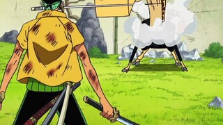 Cut out all dialogue! ! White-hot slash! Zoro vs Kaku