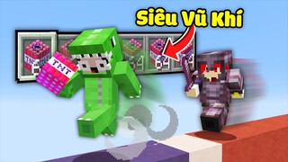 Minecraft Nhưng Bạn Sở Hữu Siêu Vũ Khí TNT Siêu Cấp Troll Noob Team *Minecraft Cây Cầu