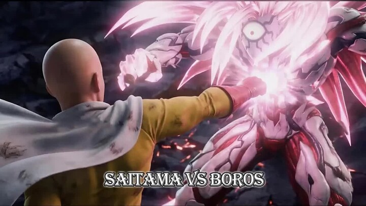 Saitama vs Boros ｜ AI Anime Remake
