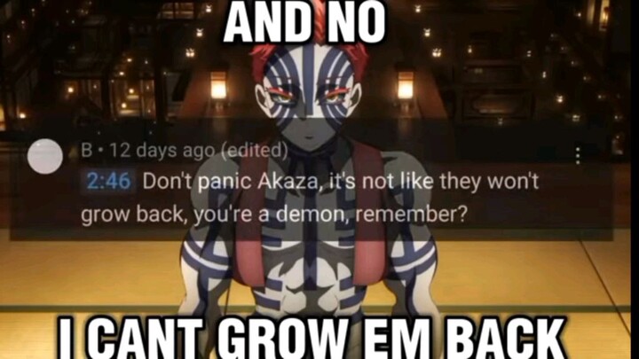 Akaza Wants His Balls Back Credits to Scrunchy