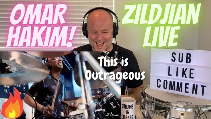 Drum Teacher Reacts: Zildjian LIVE! - Omar Hakim