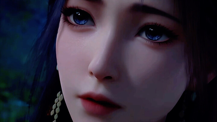 Who wouldn't be moved by this look? The sense of immersion is too strong.