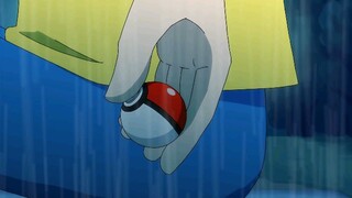 Tulisan Tangan Pokémon Meskipun aku lemah, aku bertarung dengan Pokémon bersama-sama