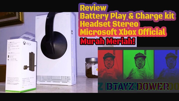 Review| Battery Batre Baterai Controller Xbox Series Play & Charge OEM| Stereo Headset Xbox Official