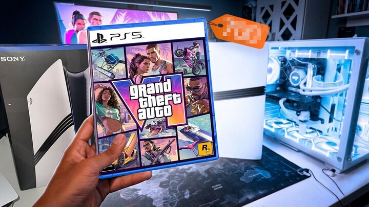 COMPREI GTA 6 na PRÉ VENDA - PS5 PRO