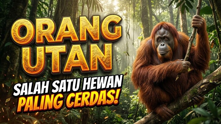 Orang Utan Inilah Slaha Satu Hewan Yang Cerdas