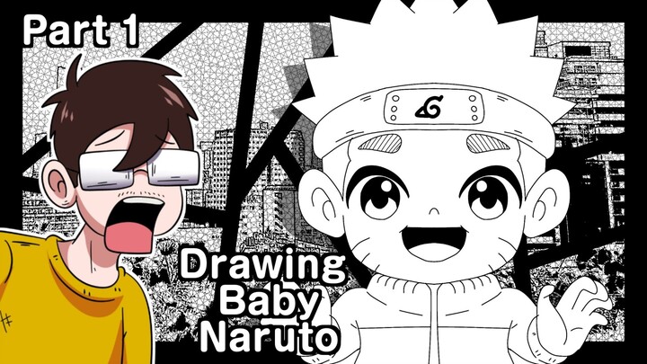 Drawing Baby Naruto Step by Step — So Cute!