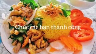 Cơm gà kiểu miền trung thơm ngon, đơn giản, dễ làm