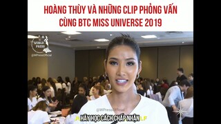 Á hậu Hoàng Thùy nói tiếng Anh trôi chảy tại Miss Universe 2019