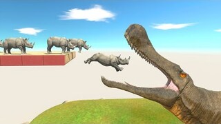 Dangerous 5 Obstacles Challenge - Animal Revolt Battle Simulator