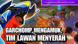 Amukan Garchomp, Tim lawan menyerah - Montage Livid Outrage Garchomp (Pokemon Unite)