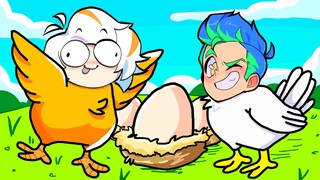 NOS CONVERTIMOS EN UNA FAMILIA DE PAJAROS COMPLETO (FEATHER FAMILY ROBLOX)