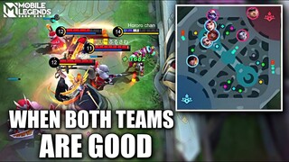 WHEN BOTH TEAM NEVER GIVE UP!