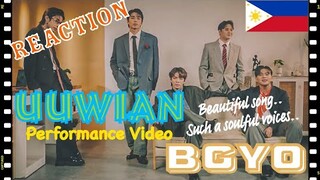 [FILIPINO REACTION VIDEO] || 🇵🇭 BGYO - Uuwian Reprise (Performance Video)
