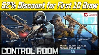 "Control Room Event" Available Now in Garena! (Jackpot Prize: Otter & Soap - Hazmat) | COD MOBILE