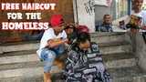 VERY INSPIRING VIDEO FREE HAIRCUT FOR THE HOMELESS!