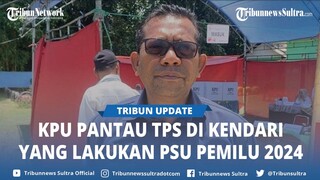 KPU Pantau Langsung TPS di Kota Kendari Sulawesi Tenggara Laksanakan PSU Pemilu 2024