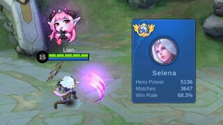 SELENA BEST ROTATION FOR NEW SEASON !! (easy rank up)