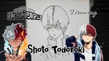 SPEED DRAWING Shoto Todoroki anime My Hero Academia