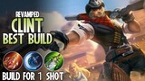 Revamped Clint Best Build 2020 | Top 1 Global Clint Revamp Build Guide | Revamp Clint Gameplay -MLBB
