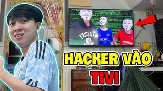 Hacker Đột Nhập Vào Tivi Của Vinh " Phá Nát Màn Hình " Đòi Solo Parkour Minecraft (Tập 4) || Trả Thù