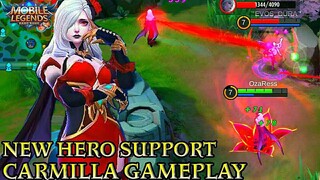 New Hero Carmilla Shadow of twilight Gameplay - Mobile Legends Bang Bang