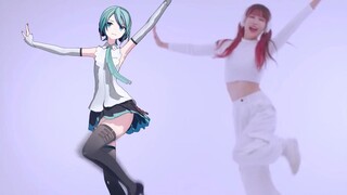 【MMD】YYB式 初音未来 Marshall Maximizer 完整版【动作配布】+原舞蹈对比