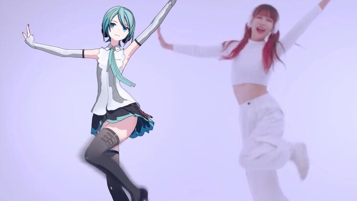 【MMD】YYB style Hatsune Miku Marshall Maximizer full version【Movement matching】+original dance compar