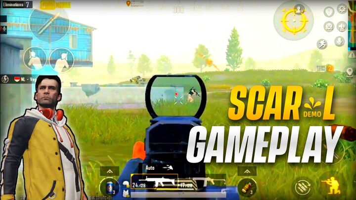 SCAR-L GAMEPLAY | PUBGM