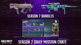 SEASON 7 *BUNDLES* SNEAK PEEK  |  SEASON 7 "DAILY MISSION CRATE" REWARDS