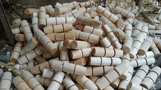 Bubut Kayu Sangat Cepat dan Akurat