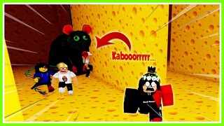 ALAMAK!!! DIKEJAR TIKUS RAKSASA DI KOLONG KEJU MAMAHCIL KENA!!! ROBLOX MIKOCIL