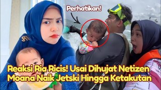 PEDAS! Ria Ricis Dihujat Habis-habisan Usai Paksa Anak Naik Jetski Dilaut Hingga Ketakutan