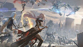 "Ignite the dawn's first light—forward, goddess of victory!"