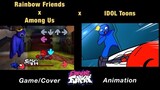 Rainbow Friends x Among Us “Impostor Friends to your End” | GAME x FNF Animation